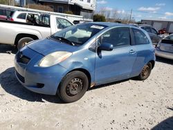 Salvage cars for sale from Copart North Billerica, MA: 2007 Toyota Yaris