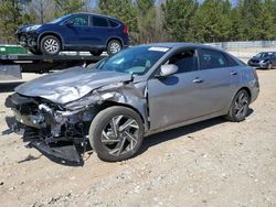 Salvage cars for sale at Gainesville, GA auction: 2024 Hyundai Elantra SEL