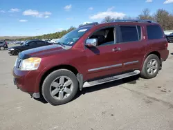 Salvage cars for sale at Brookhaven, NY auction: 2011 Nissan Armada SV