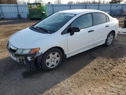 Honda Civic DX Vehiculos salvage en venta: 2009 Honda Civic DX