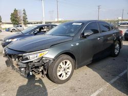 Salvage cars for sale from Copart Rancho Cucamonga, CA: 2016 KIA Optima LX