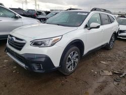 Salvage cars for sale at Elgin, IL auction: 2021 Subaru Outback Limited