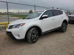 Salvage cars for sale at Houston, TX auction: 2015 Toyota Rav4 Limited