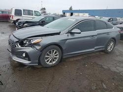 Salvage cars for sale at Woodhaven, MI auction: 2019 Hyundai Sonata SE