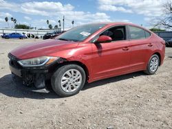 Hyundai Elantra SE salvage cars for sale: 2017 Hyundai Elantra SE