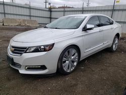 Salvage cars for sale from Copart Chicago Heights, IL: 2018 Chevrolet Impala Premier