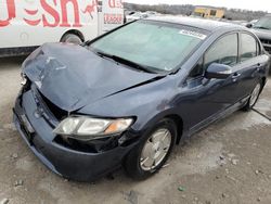 Salvage cars for sale from Copart Cahokia Heights, IL: 2006 Honda Civic Hybrid