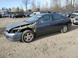 Honda Accord SE salvage cars for sale: 2007 Honda Accord SE