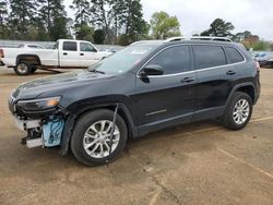 Salvage cars for sale from Copart Longview, TX: 2019 Jeep Cherokee Latitude