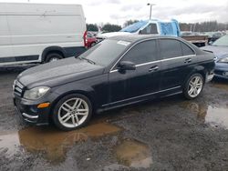 Salvage cars for sale from Copart East Granby, CT: 2014 Mercedes-Benz C 250