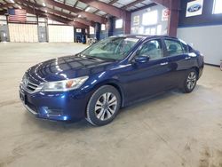 Salvage cars for sale at East Granby, CT auction: 2014 Honda Accord LX