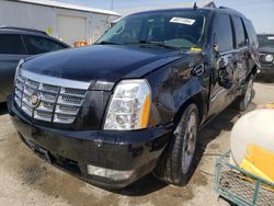 Salvage cars for sale from Copart Pekin, IL: 2012 Cadillac Escalade Luxury