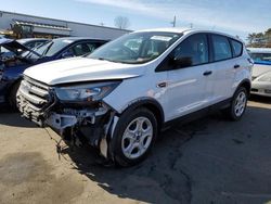 Salvage cars for sale at New Britain, CT auction: 2018 Ford Escape S