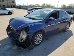 Salvage cars for sale from Copart Wilmer, TX: 2019 Nissan Sentra S