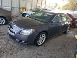 Chevrolet salvage cars for sale: 2010 Chevrolet Malibu LTZ