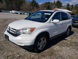 Salvage cars for sale from Copart Mendon, MA: 2010 Honda CR-V EXL