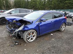 Salvage cars for sale from Copart Graham, WA: 2013 Ford Focus Titanium