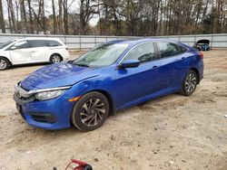 Salvage cars for sale at Austell, GA auction: 2016 Honda Civic EX