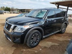 Nissan Armada SV salvage cars for sale: 2018 Nissan Armada SV