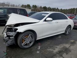 Salvage cars for sale at Exeter, RI auction: 2017 Mercedes-Benz E 300 4matic