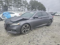 Vehiculos salvage en venta de Copart Loganville, GA: 2019 Honda Accord Sport