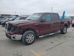 Salvage trucks for sale at Grand Prairie, TX auction: 2010 Ford F150 Supercrew