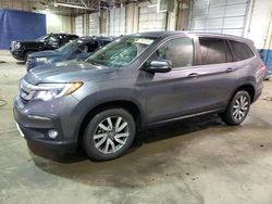 Salvage cars for sale at Woodhaven, MI auction: 2020 Honda Pilot EXL