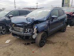 Salvage cars for sale at Chicago Heights, IL auction: 2022 Ford Ecosport SE