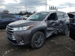 Salvage cars for sale from Copart Columbus, OH: 2018 Toyota Highlander SE