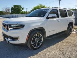 Salvage cars for sale at San Antonio, TX auction: 2022 Jeep Wagoneer Series II