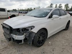 Salvage cars for sale at Houston, TX auction: 2020 Ford Fusion Titanium