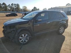 Salvage cars for sale from Copart Longview, TX: 2012 KIA Sorento Base