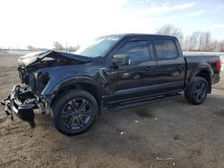 Salvage cars for sale from Copart London, ON: 2021 Ford F150 Supercrew