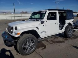 Salvage cars for sale at Littleton, CO auction: 2024 Jeep Wrangler 4XE