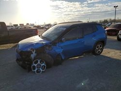 Salvage vehicles for parts for sale at auction: 2022 Jeep Compass Trailhawk