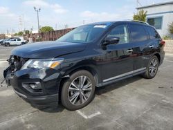 Salvage cars for sale from Copart Wilmington, CA: 2020 Nissan Pathfinder Platinum