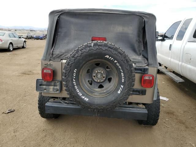 2004 Jeep Wrangler / TJ SE