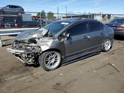 Salvage cars for sale at Denver, CO auction: 2007 Honda Civic SI