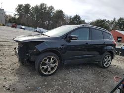 Salvage cars for sale from Copart Mendon, MA: 2013 Ford Escape Titanium