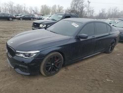 BMW 7 Series salvage cars for sale: 2016 BMW 750 XI