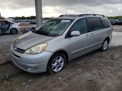 Salvage cars for sale from Copart West Palm Beach, FL: 2005 Toyota Sienna XLE