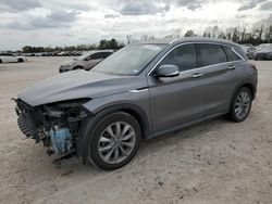 Salvage cars for sale from Copart Houston, TX: 2019 Infiniti QX50 Essential