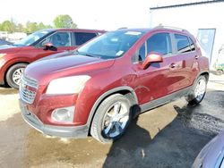 Salvage cars for sale from Copart Shreveport, LA: 2016 Chevrolet Trax LTZ