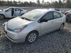 Salvage cars for sale from Copart Windham, ME: 2008 Toyota Prius