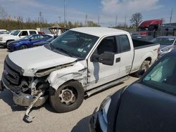 Salvage cars for sale at Bridgeton, MO auction: 2014 Ford F150 Super Cab