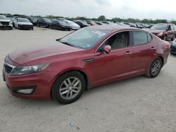 Salvage cars for sale from Copart San Antonio, TX: 2013 KIA Optima LX