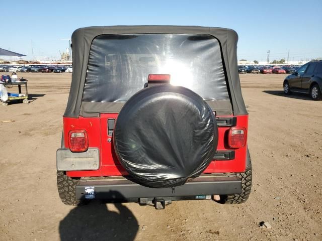 2006 Jeep Wrangler / TJ SE