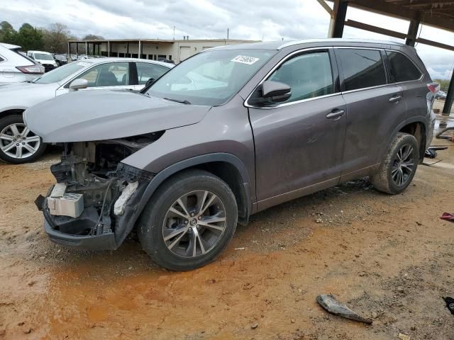 2016 Toyota Highlander XLE