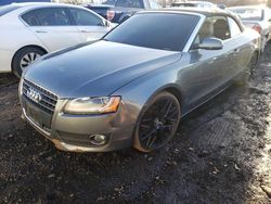 Salvage cars for sale at New Britain, CT auction: 2012 Audi A5 Premium Plus