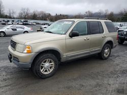 Salvage cars for sale from Copart Grantville, PA: 2002 Ford Explorer XLT